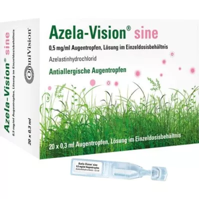 AZELA-Vision sine 0,5 mg/ml oftalmisk lösning, engångsdos, 20X0,3 ml