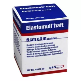 ELASTOMULL självhäftande 6 cmx4 m fixeringsbandage, 1 st
