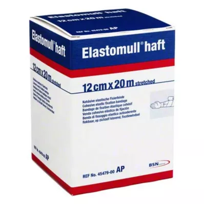 ELASTOMULL självhäftande 12 cmx20 m fixeringsbandage, 1 st