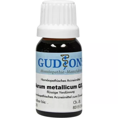 AURUM METALLICUM Q 20-lösning, 15 ml