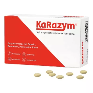 KARAZYM enterotabletter, 100 st KARAZYM enterotabletter, 100 st