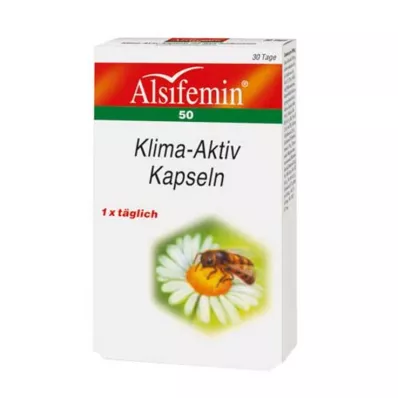 ALSIFEMIN 50 Klimataktiv med soja 1x1 kapslar, 30 st ALSIFEMIN 50 Klimataktiv med soja 1x1 kapslar, 30 st