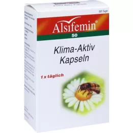 ALSIFEMIN 50 Climate Active med soja 1x1 kapslar, 60 kapslar