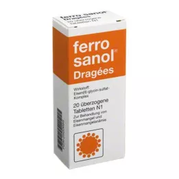 FERRO SANOL Belagda tabletter, 20 st