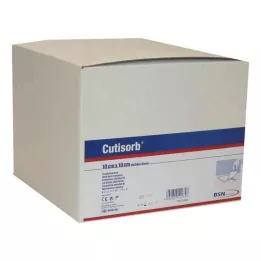 CUTISORB Absorberande kompresser, icke-sterila, 10x10 cm, 100 st