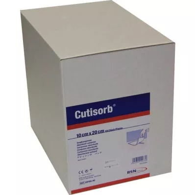 CUTISORB Absorberande kompresser, icke-sterila, 10x20 cm, 100 st CUTISORB Absorberande kompresser, icke-sterila, 10x20 cm, 100 st