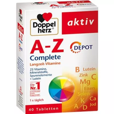 DOPPELHERZ A-Z Depot tabletter, 40 st