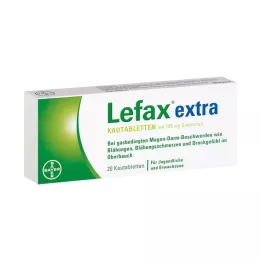 LEFAX extra tuggtabletter, 20 st