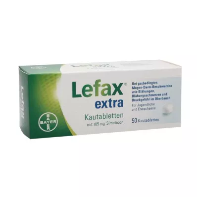 LEFAX extra tuggtabletter, 50 st LEFAX extra tuggtabletter, 50 st