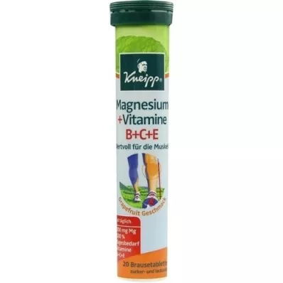 KNEIPP Magnesium+Vitaminer brustabletter, 20 st