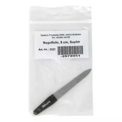 NAGELFEILE Safir 9 cm, 1 st