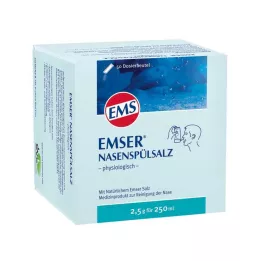 EMSER Nasalt sköljsalt fysiologisk påse, 50 st