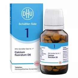 BIOCHEMIE DHU 1 Kalciumfluoratum D 6 tabletter, 200 st