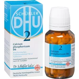 BIOCHEMIE DHU 2 Kalciumfosforicum D 6 tabletter, 200 st