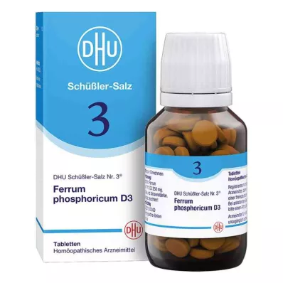 BIOCHEMIE DHU 3 Ferrum phosphoricum D 3 tabletter, 200 st