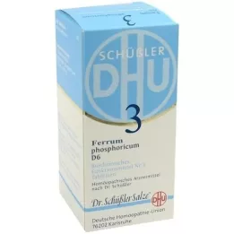 BIOCHEMIE DHU 3 Ferrum phosphoricum D 6 tabletter, 200 st