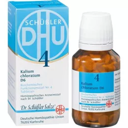 BIOCHEMIE DHU 4 Kalium chloratum D 6 tabletter, 200 st