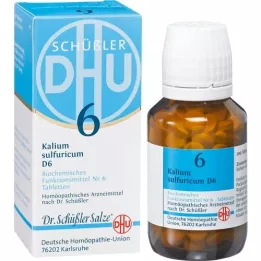 BIOCHEMIE DHU 6 Kalium sulphuricum D 6 tabletter, 200 st