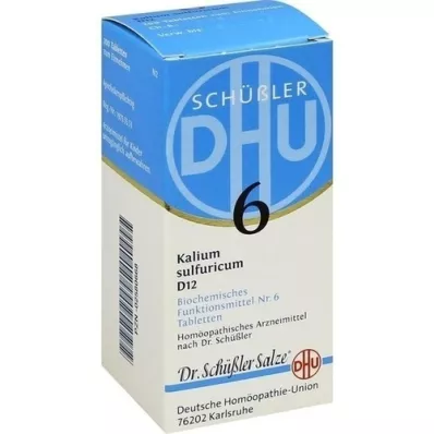 BIOCHEMIE DHU 6 Kalium sulphuricum D 12 tabletter, 200 st