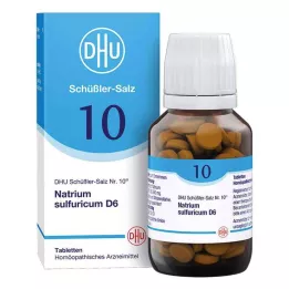 BIOCHEMIE DHU 10 Natrium sulfuricum D 6 tabletter, 200 st