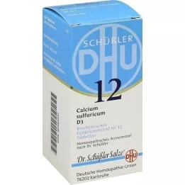 BIOCHEMIE DHU 12 Calcium sulphuricum D 3 tabletter, 200 st