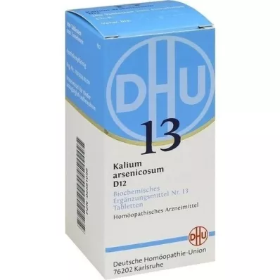 BIOCHEMIE DHU 13 Kalium arsenicosum D 12 tabletter, 200 st