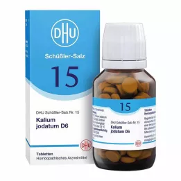 BIOCHEMIE DHU 15 Kalium jodatum D 6 tabletter, 200 st