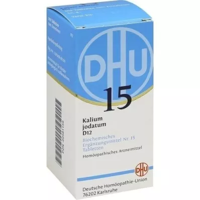 BIOCHEMIE DHU 15 Kalium jodatum D 12 tabletter, 200 st