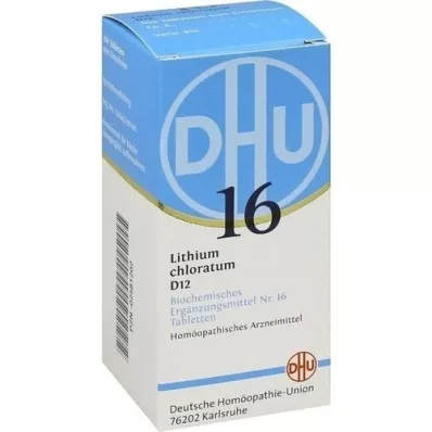 BIOCHEMIE DHU 16 Litiumkloratum D 12 tabletter, 200 st