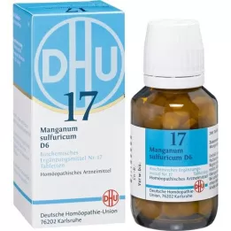 BIOCHEMIE DHU 17 Manganum sulphuricum D 6 tabletter, 200 st