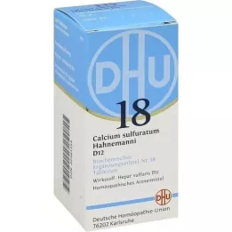 BIOCHEMIE DHU 18 Calcium sulphuratum D 12 tabletter, 200 st