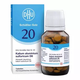 BIOCHEMIE DHU 20 Kalium alun.svavel.D 6 tabletter, 200 st