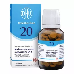 BIOCHEMIE DHU 20 Kalium alun.svavel.D 12 tabletter, 200 st