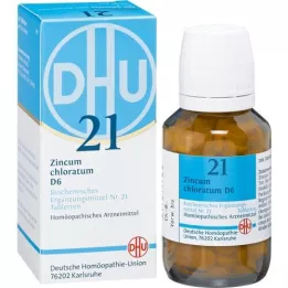 BIOCHEMIE DHU 21 Zincum chloratum D 6 tabletter, 200 st
