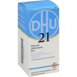 BIOCHEMIE DHU 21 Zincum chloratum D 12 tabletter, 200 st