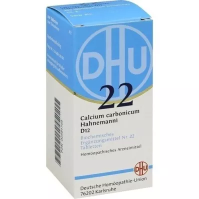 BIOCHEMIE DHU 22 Calcium carbonicum D 12 tabletter, 200 st