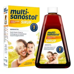 MULTI SANOSTOL Sirap utan tillsatt socker, 260 g