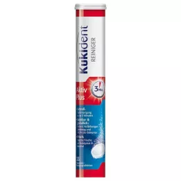 KUKIDENT Cleaner Express Active Plus Tabs, 33 st