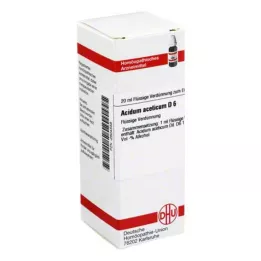 ACIDUM ACETICUM D 6 Utspädning, 20 ml