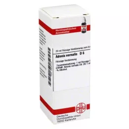 ADONIS VERNALIS D 6 Utspädning, 20 ml