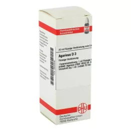 AGARICUS D 3 Utspädning, 20 ml