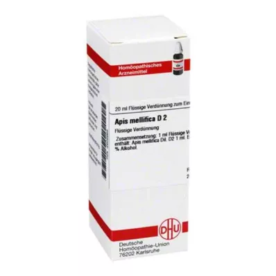 APIS MELLIFICA D 2 Utspädning, 20 ml