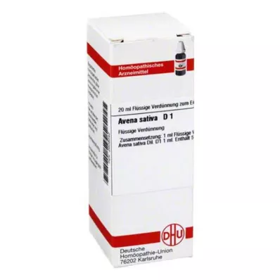 AVENA SATIVA D 1 Utspädning, 20 ml