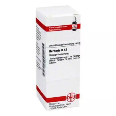 BERBERIS D 12 Utspädning, 20 ml