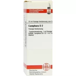 CAMPHORA D 2 Utspädning, 20 ml