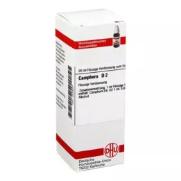 CAMPHORA D 2 Utspädning, 20 ml