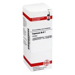 CAPSICUM modertinktur D 1, 20 ml