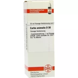 CARBO ANIMALIS D 30 utspädning, 20 ml