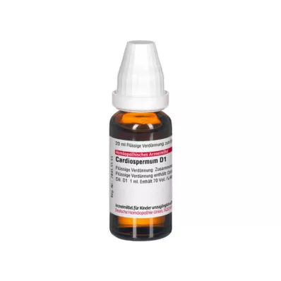 CARDIOSPERMUM D 1 Utspädning, 20 ml CARDIOSPERMUM D 1 Utspädning, 20 ml