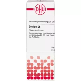 CONIUM D 5 utspädning, 20 ml